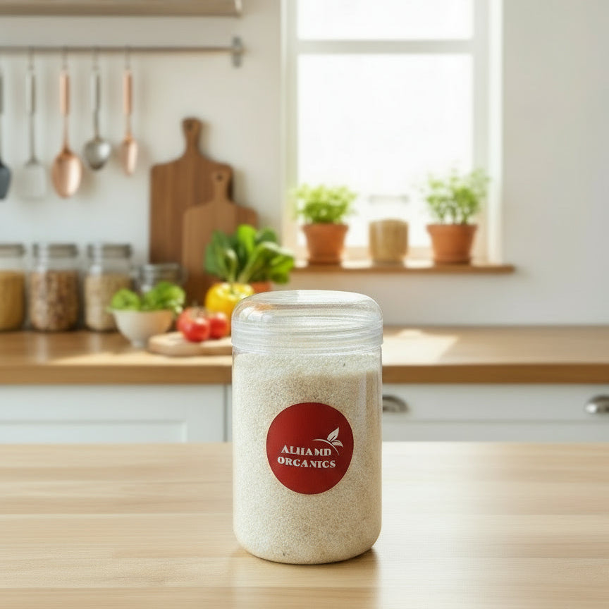 ALHAMD ORGANIC ISPAGHOL – Nature’s Purest Fiber - Net Weight: 200 gm