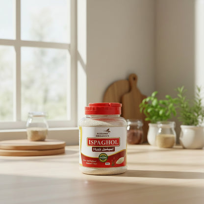 Organic Ispaghol husk fiber supplement for digestion product image