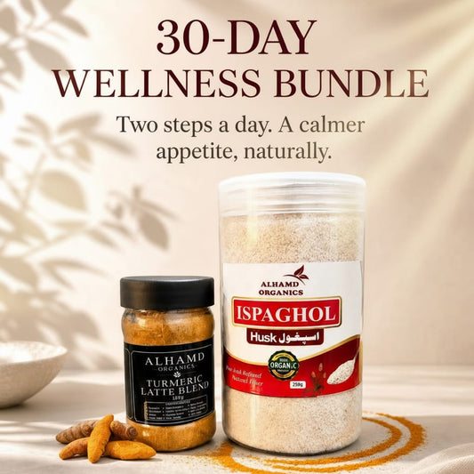 30 Days Wellness. Premium Fibre and Turmeric Blend