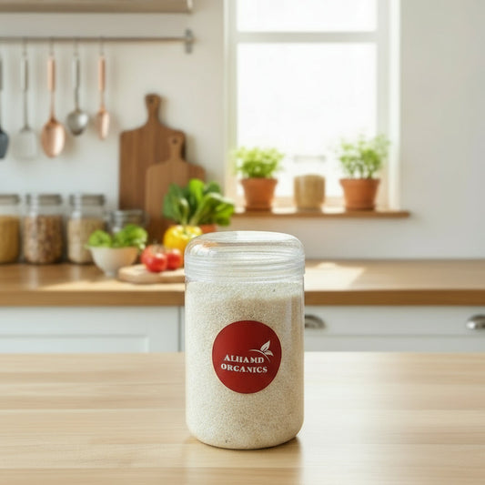 ALHAMD ORGANICS' ISPAGHOL – Nature’s Purest Fiber - Net Weight: 250 gm