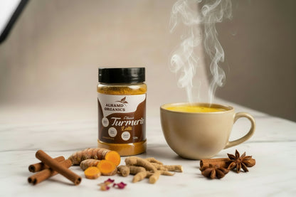 Turmeric curcumin digestion powder with ashwagandha