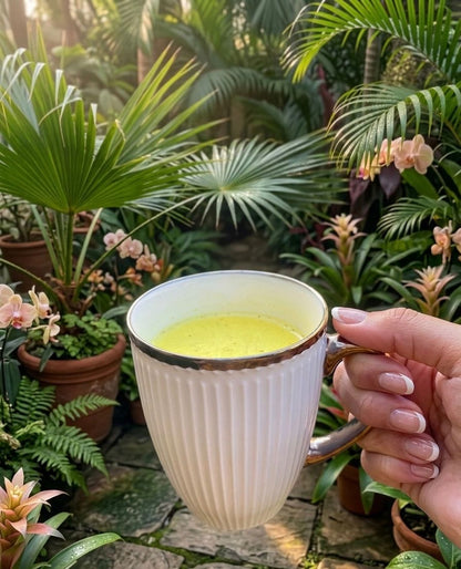 Alhamd Organics Turmeric Latte Blend: 80 cups in One Jar.

80 Morning Shots.